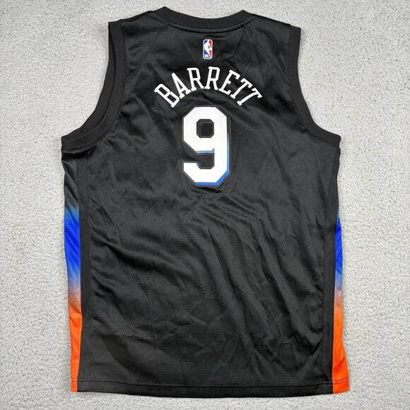 Nike NBA New York Knicks NYC City Edition RJ Barrett #9 Jersey Youth XL/XXL*** - Picture 7 of 8